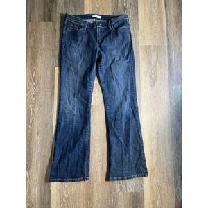 Levi's Women's 545 Jeans Low Boot Cut Dark Wash Size 12